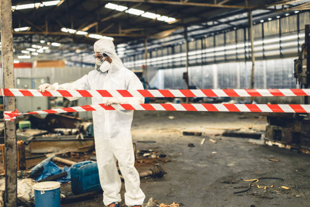 Professional Biohazard technician working in Dodge, NE